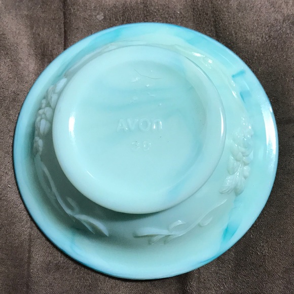 Vintage Avon Glass Trinket Bowl - Picture 2 of 5